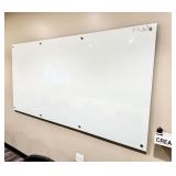 Qty (2) Large Quartet Magnetic Glass Dry Erase Boa