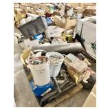 Qty (5) Lots of Electrical Fasteners, Parts, Equip