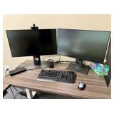 Qty (2) 27' Dell UltraSharp 4K IPS Monitors (U2718
