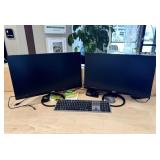 Qty (2) 23.8' Acer R240HY Full HD IPS Monitors