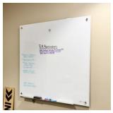 Small 4x4 Quartet Magnetic Glass Dry Erase Board