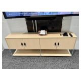 Teknion 4-Cabinet Wood Office Storage Credenza