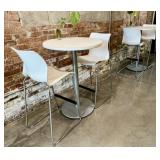 Qty (2) Sets: 3-Teknion Nami Plastic Bar Stools &