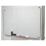 Small 4x4 Quartet Magnetic Glass Dry Erase Board