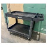 Black Utility Cart