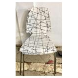 Qty (2) Stackable IKEA Side Chairs, Decorative Woo