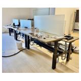 Qty (6) Linak Partitioned Electric Adjustable Heig