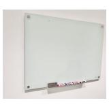 Small 4x4 Quartet Magnetic Glass Dry Erase Board