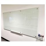 Large Quartet Magnetic Glass Dry Erase Board