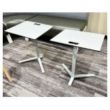 Qty (3) Small Teknion Tables - Includes: Qty (2) T