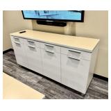 Teknion 4-Drawer/4-Cabinet Office Storage Credenza