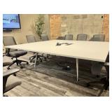 Large Teknion Square Conference Table