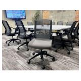 Qty (12) Donati Graphite Mesh Harbor Grey Swivel C