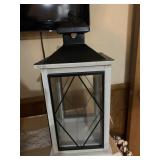 DECORATIVE TABLE LANTERN - 8 X 8 X 17 '
