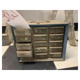 ORGANIZER FULL OF SMALL HARDWARE