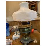 18 ' ANTIQUE ELECTRIC CONVERTED MILLER BRASS OIL