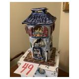 2 PC 8.5 ' BLUE SKY CLAYWORKS BOUTIQUE TEA LIGHT