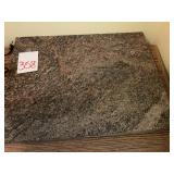 PIECE OF GRANITE - 23 X 17 X 1.5 '