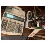 ADDING MACHINE & LOT OF OFFICE SUPPLIES
