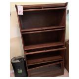 1 PC CONTEMPORARY LAWYER'S 4-SHELF BOOKCASE - 33