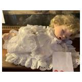 12 ' PORCELAIN SLEEPING BABY DOLL