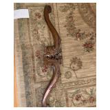 34 ' VINTAGE DECORATIVE WOOD SCROLL