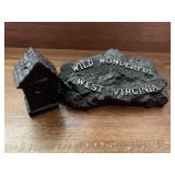 2 PCS WEST VIRGINIA COAL ART