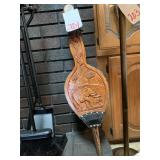 30 ' CARVED WOOD BELLOWS