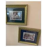 6 FRAMED NEO-CLASSICAL PRINTS - ASSORTED SIZES