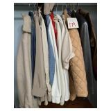 LOT OF LADIES OUTER WEAR - MOSTLY SZ MED
