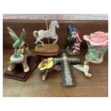 LOT OF DECORATIVE ACCESSORIES - 7 PCS