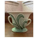 VINTAGE MCCOY ART POTTERY DOUBLE HANDLED VASE - 7
