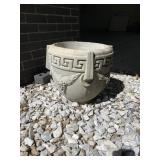 CONCRETE OUTDOOR PLANTER