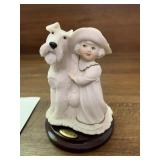4 ' GIUSEPPE ARMANI FLORENCE GIRL WITH DOG