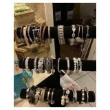LOT QUALITY COSTUME JEWELRY BRACELETS