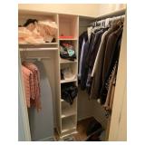 CONTENTS OF BEDROOM CLOSET INCLUDING MEN'S &