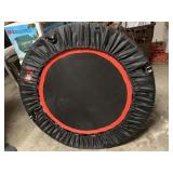 MINI EXERCISE TRAMPOLINE W/ FOLDING LEGS