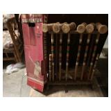 VINTAGE CROQUET & BADMINTON SET