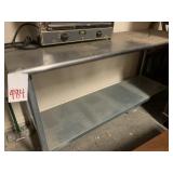 STAINLESS STEEL RESTAURANT WORK TABLE - 6 FT X 2
