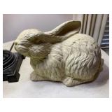 LIFE SIZE DECORATIVE RESIN RABBIT