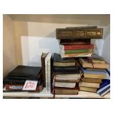 LOT OF BIBLES & CHRISTIAN BOOKS