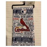 ST LOUIS CARDINALS DISH TOWEL - NEW W/ TAGS