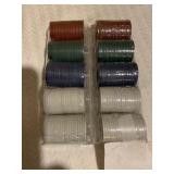 2 SETS POKER CHIPS - SEALED IN PKG