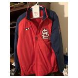 ST LOUIS CARDINALS NIKE INSULATED JACKET - SZ LG