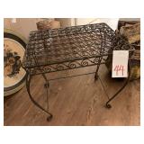 IRON SIDE TABLE - 23 X 17 X 22.5 '