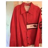 VINTAGE RAZORBACK WINDBREAKER - MEN'S SZ LG