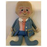 16 ' VINTAGE CAPTAIN KANGAROO DOLL - NON WORKING