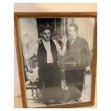 FRAMED HONEYMOONERS PRINT - 12 X 15 '