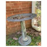 METAL BIRD BATH - 26 X 30 '