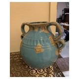 10 ' BLUE POTTERY VASE